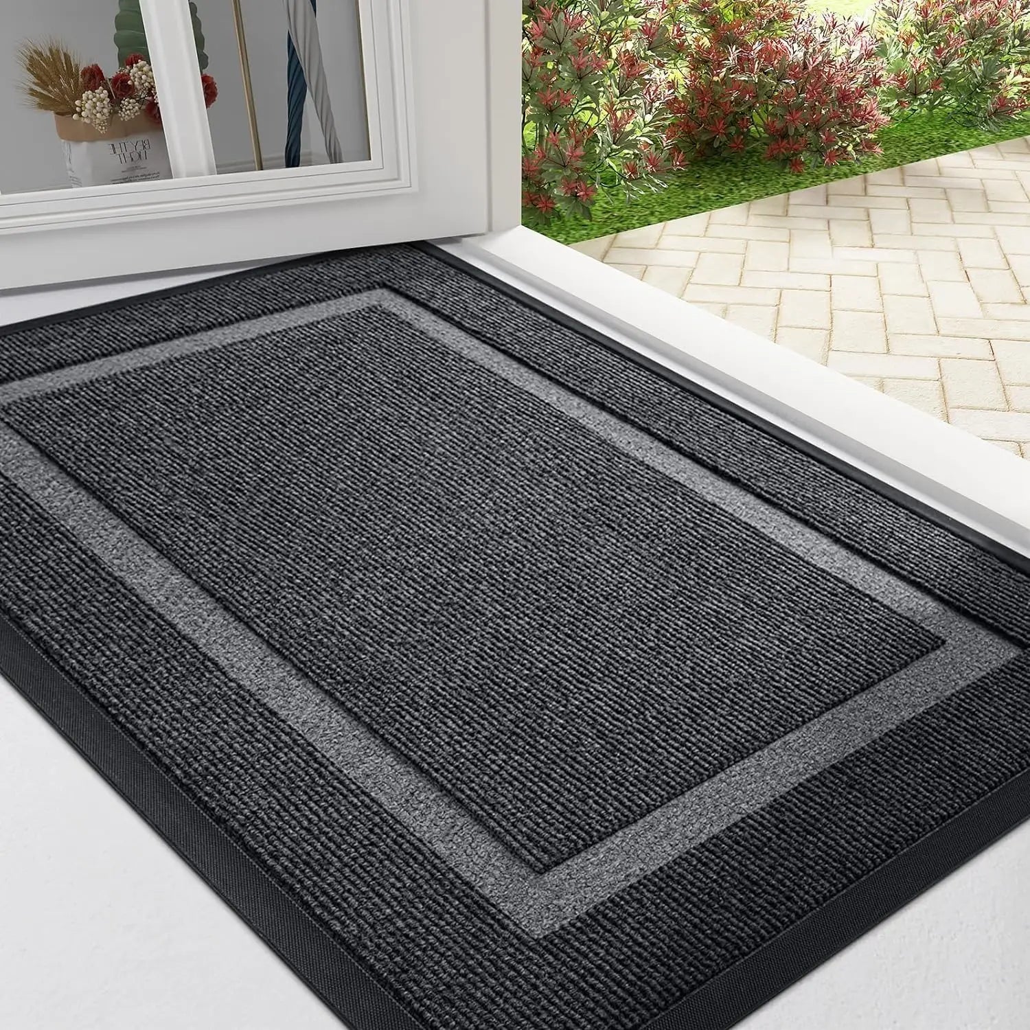 Heavy Duty Entrance Mat – Non-Slip All-Weather Doormat