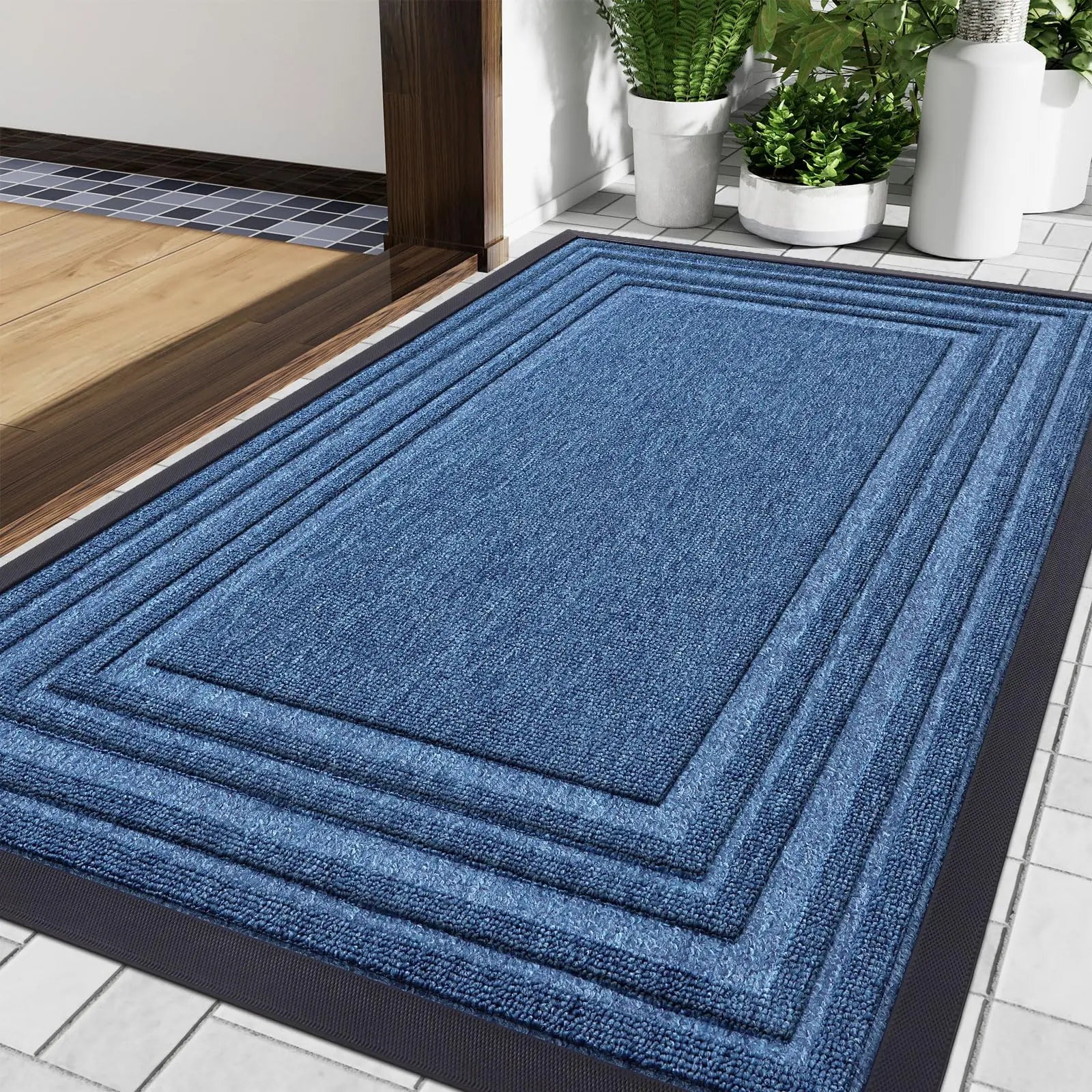 Heavy Duty Entrance Mat – Non-Slip All-Weather Doormat