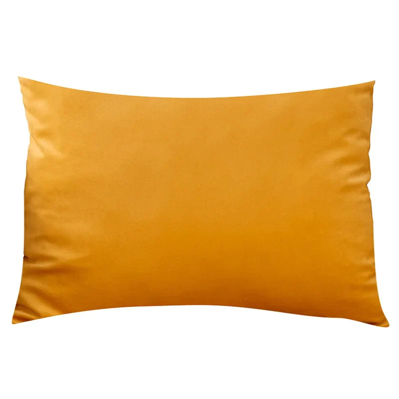 Velvet Decorative Cushion in Cheerful Sweet Colours for Sofa and Bedroom