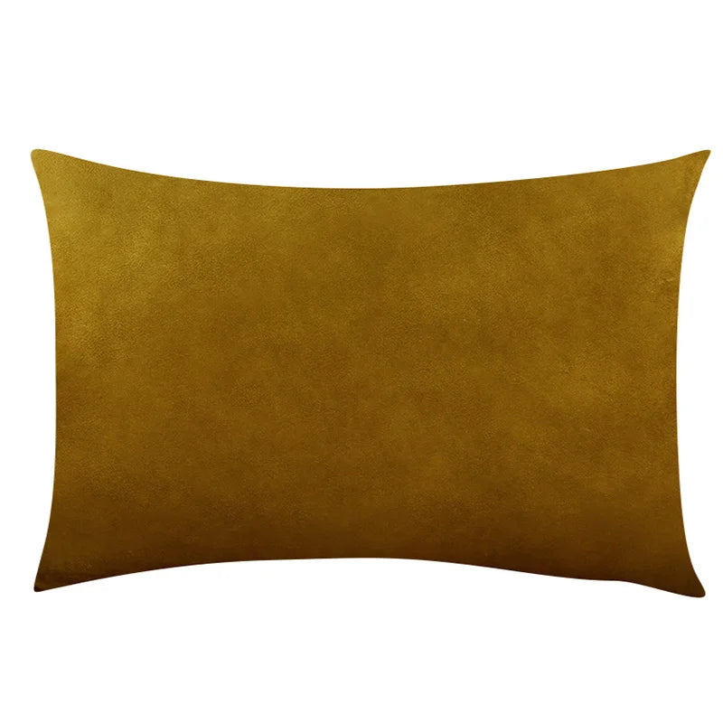 Velvet Decorative Cushion in Cheerful Sweet Colours for Sofa and Bedroom