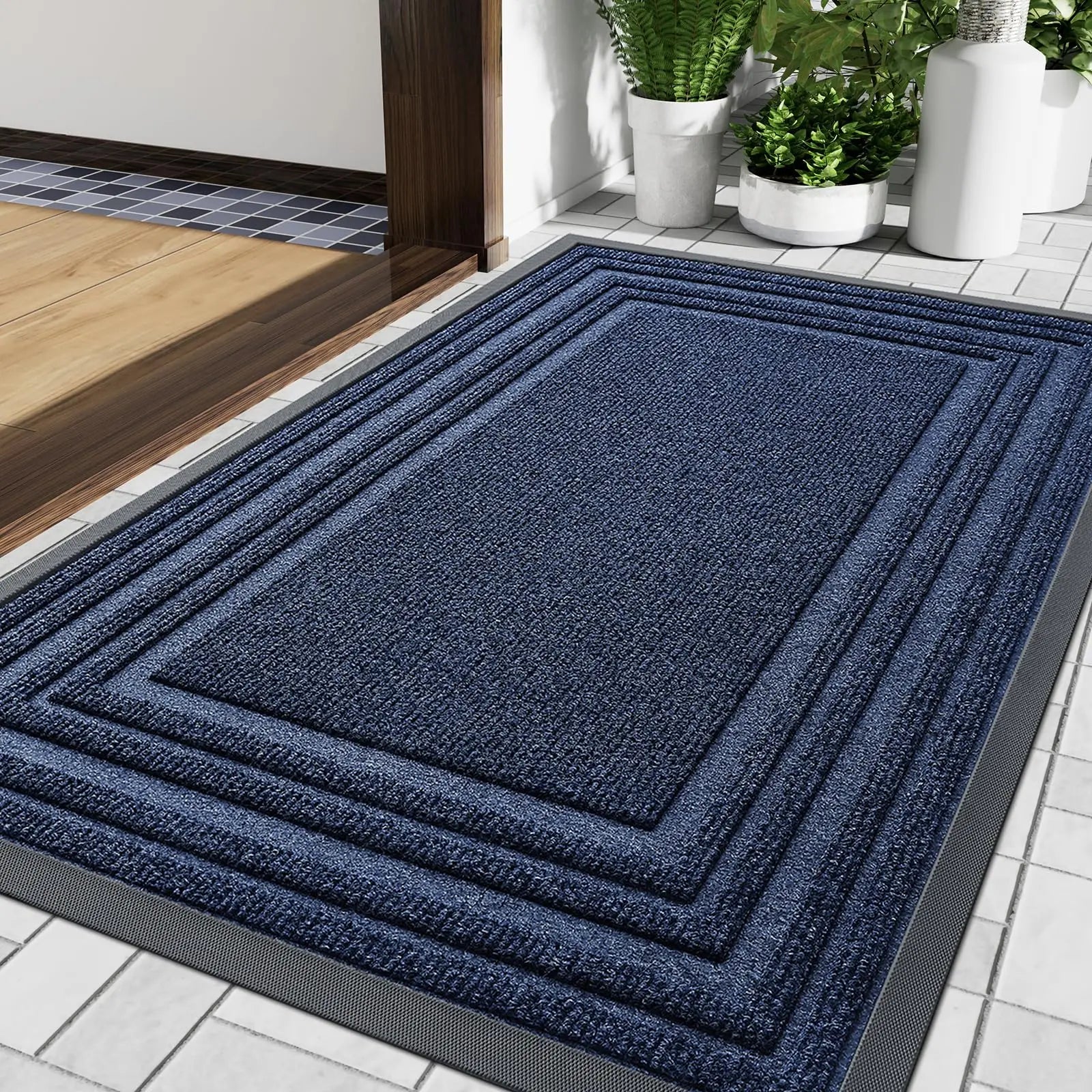 Heavy Duty Entrance Mat – Non-Slip All-Weather Doormat