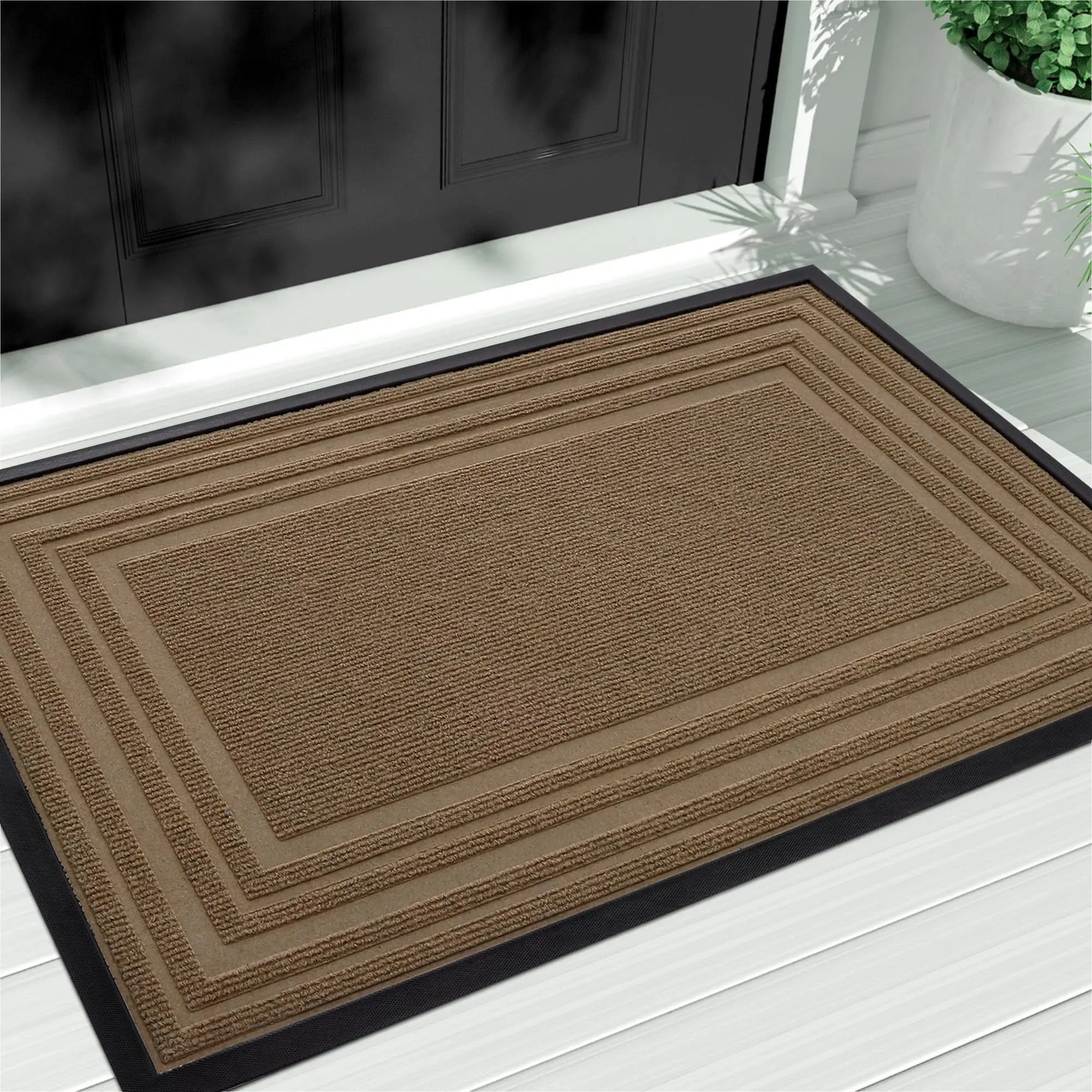 Heavy Duty Entrance Mat – Non-Slip All-Weather Doormat