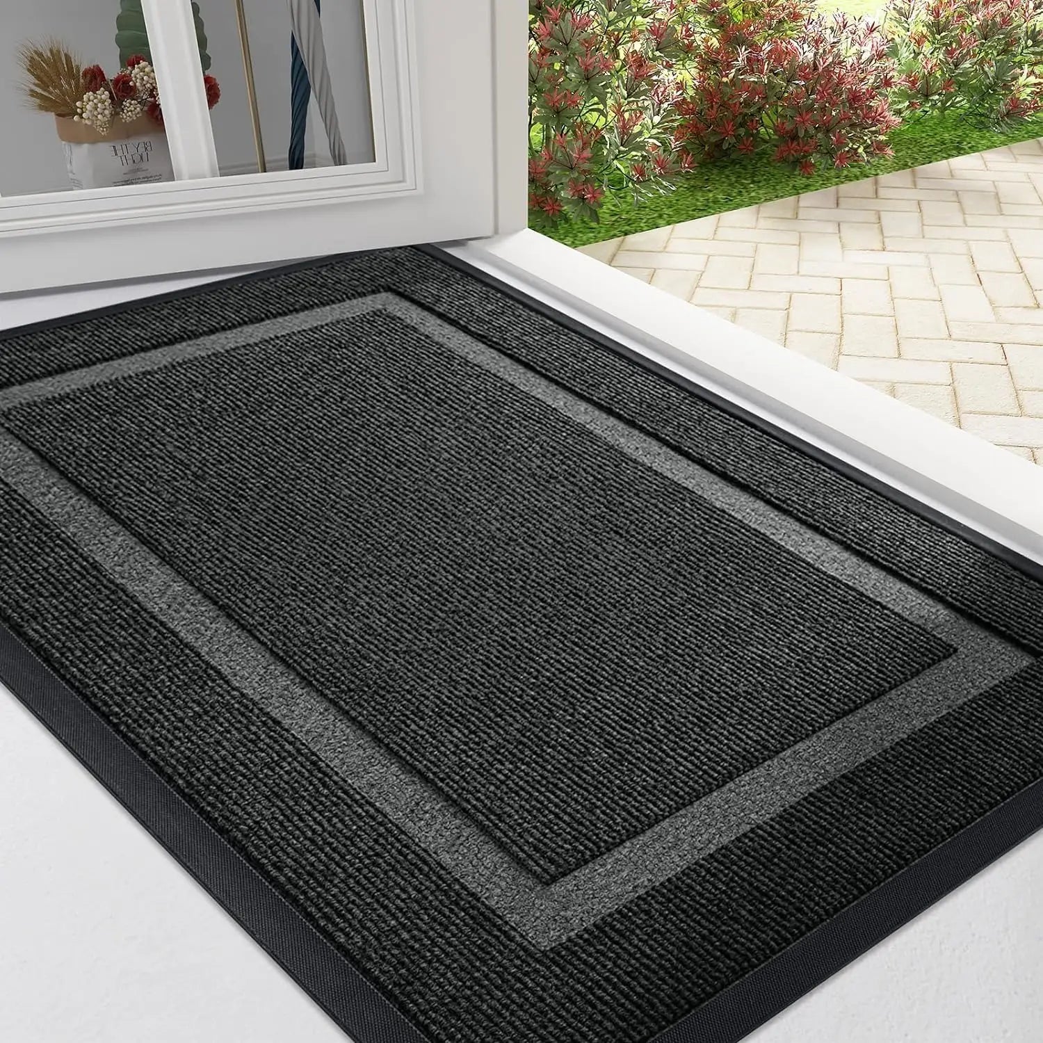 Heavy Duty Entrance Mat – Non-Slip All-Weather Doormat