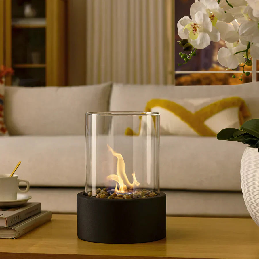 Portable Tabletop Fire Pit – Smokeless Indoor and Outdoor Fire Feature