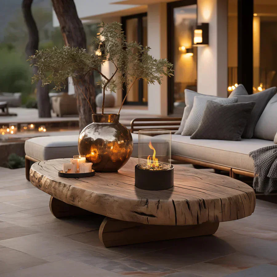 Portable Tabletop Fire Pit – Smokeless Indoor and Outdoor Fire Feature