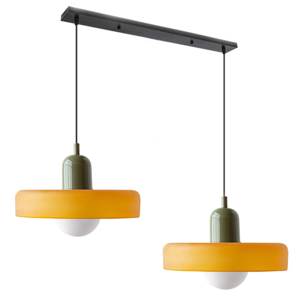 Modern 2-Light Pendant Lamp