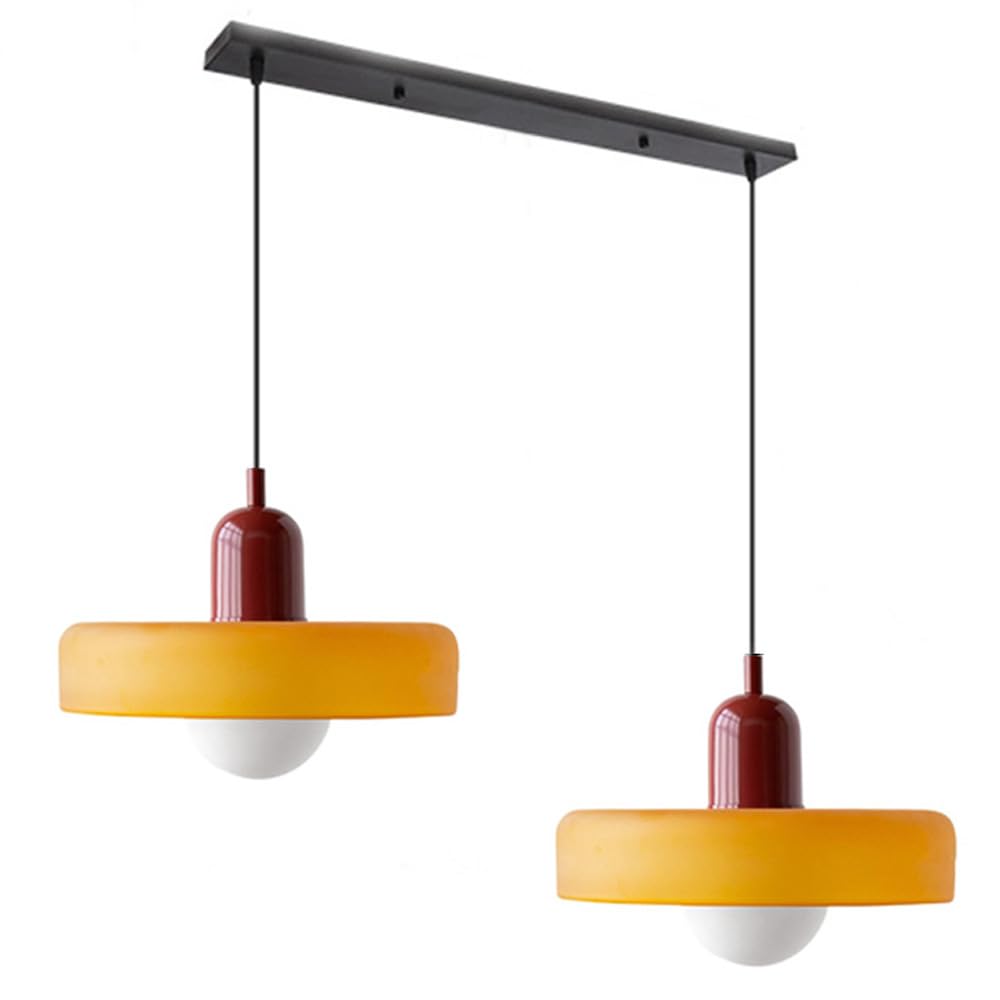 Modern 2-Light Pendant Lamp