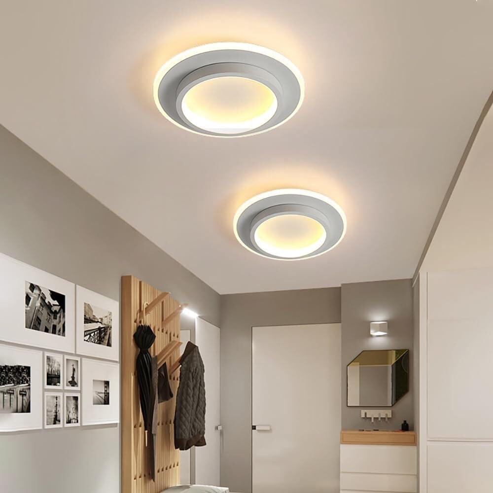 Round LED Ceiling Light - Slim Flush Mount Light