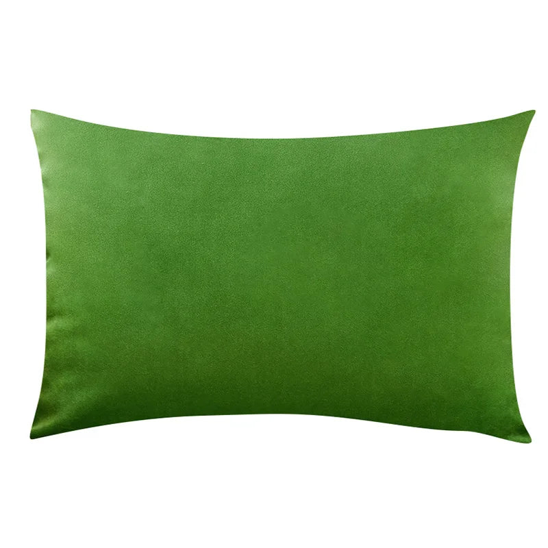 Velvet Decorative Cushion in Cheerful Sweet Colours for Sofa and Bedroom