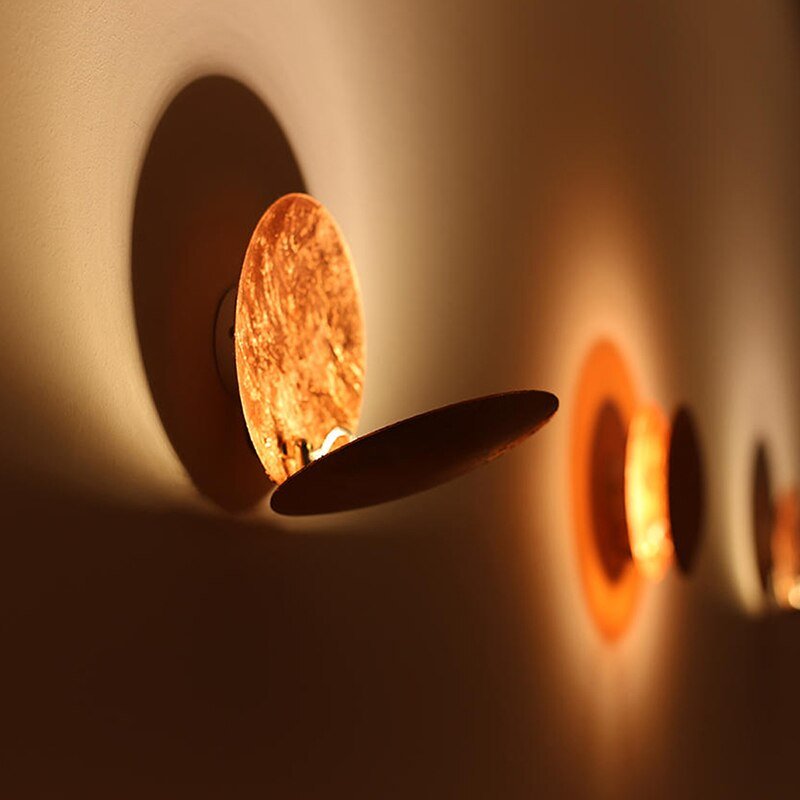 Wall Lamp with Solar Eclipse