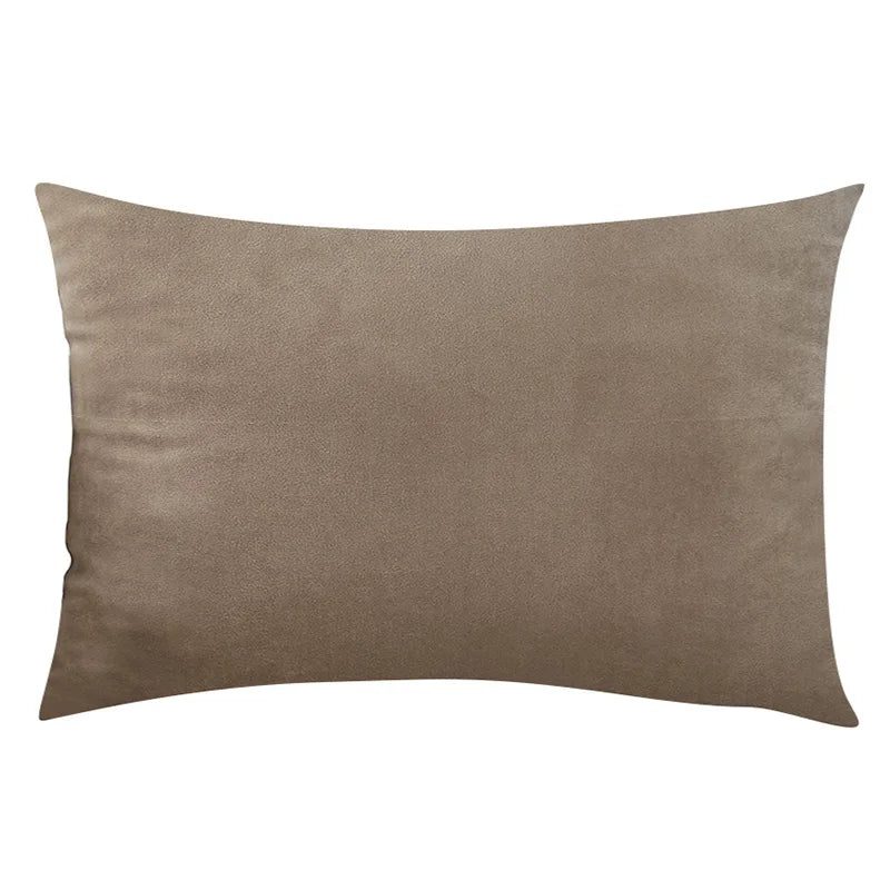 Velvet Decorative Cushion in Cheerful Sweet Colours for Sofa and Bedroom