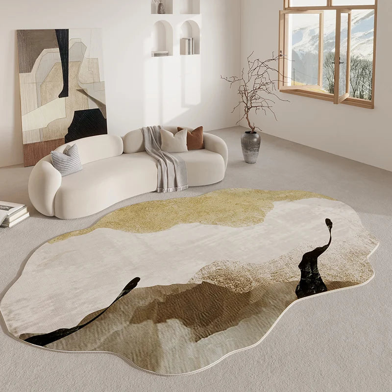 Luxury Rug Living Room Bedroom Soft Blanket Non-Slip Carpet