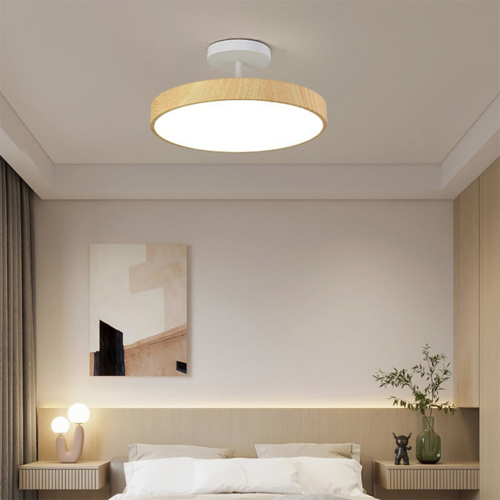 Low-Profile Circular Ceiling Light – 24W Integrated LED Luminaire