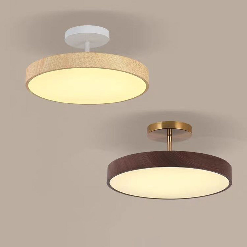 Low-Profile Circular Ceiling Light – 24W Integrated LED Luminaire
