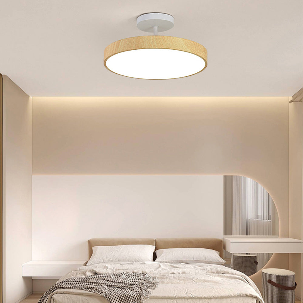 Low-Profile Circular Ceiling Light – 24W Integrated LED Luminaire