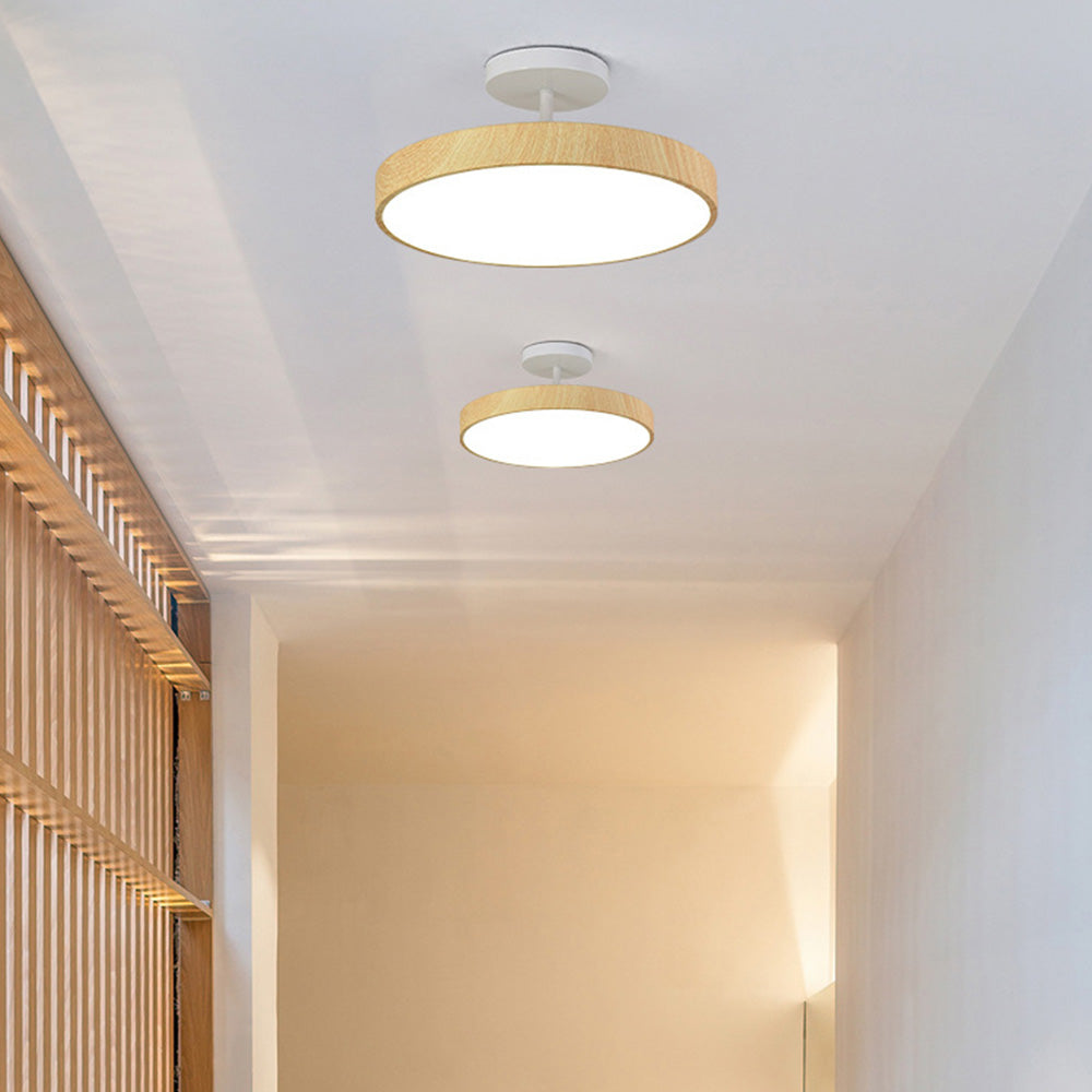 Low-Profile Circular Ceiling Light – 24W Integrated LED Luminaire