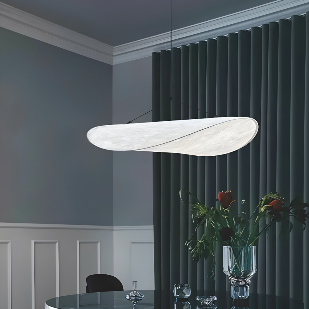 LED Fabric Pendant Lamp Modern Lighting