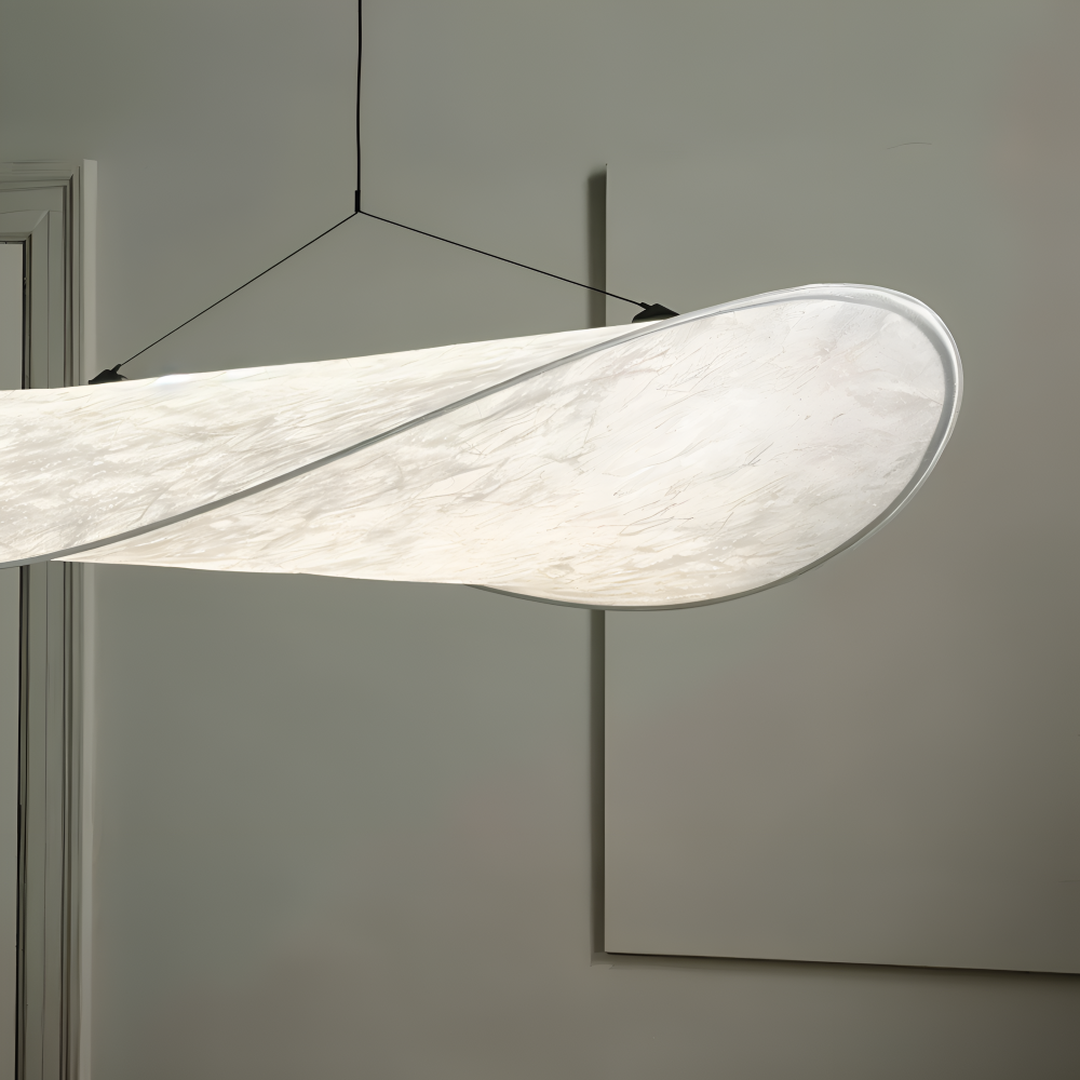 LED Fabric Pendant Lamp Modern Lighting