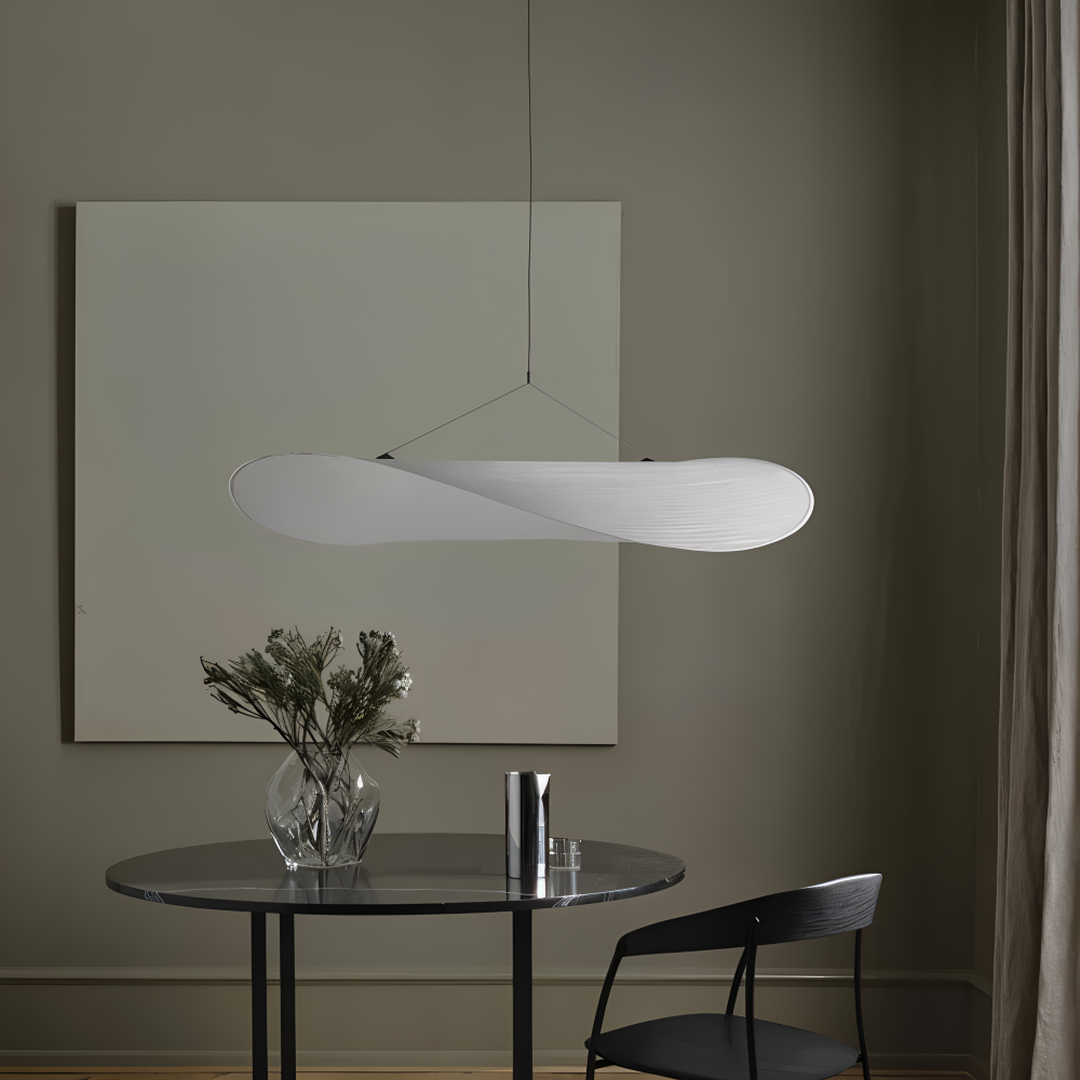 LED Fabric Pendant Lamp Modern Lighting