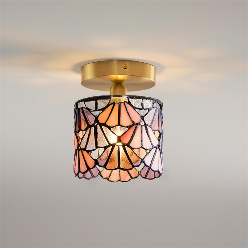 Stained Glass Ceiling Light