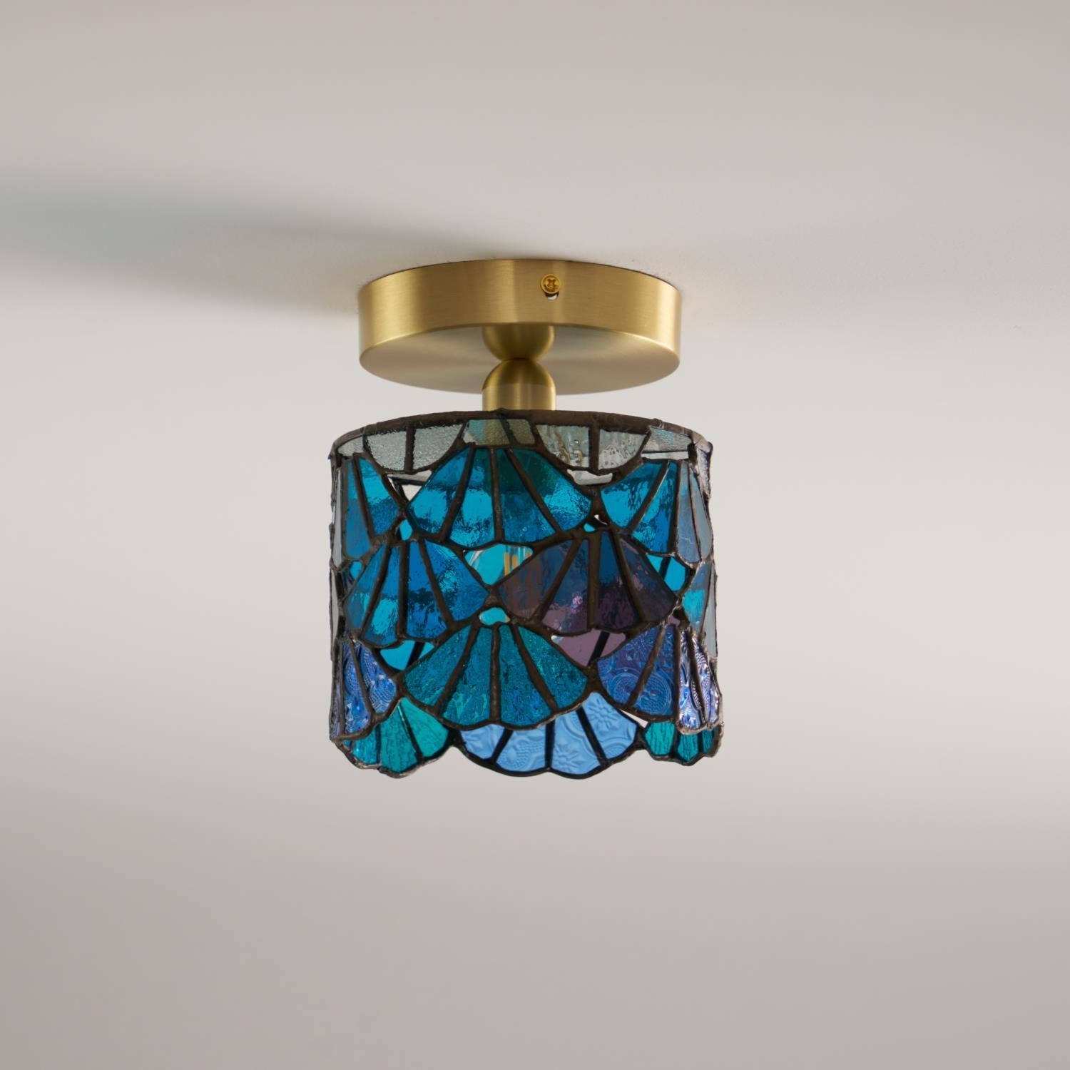 Stained Glass Ceiling Light