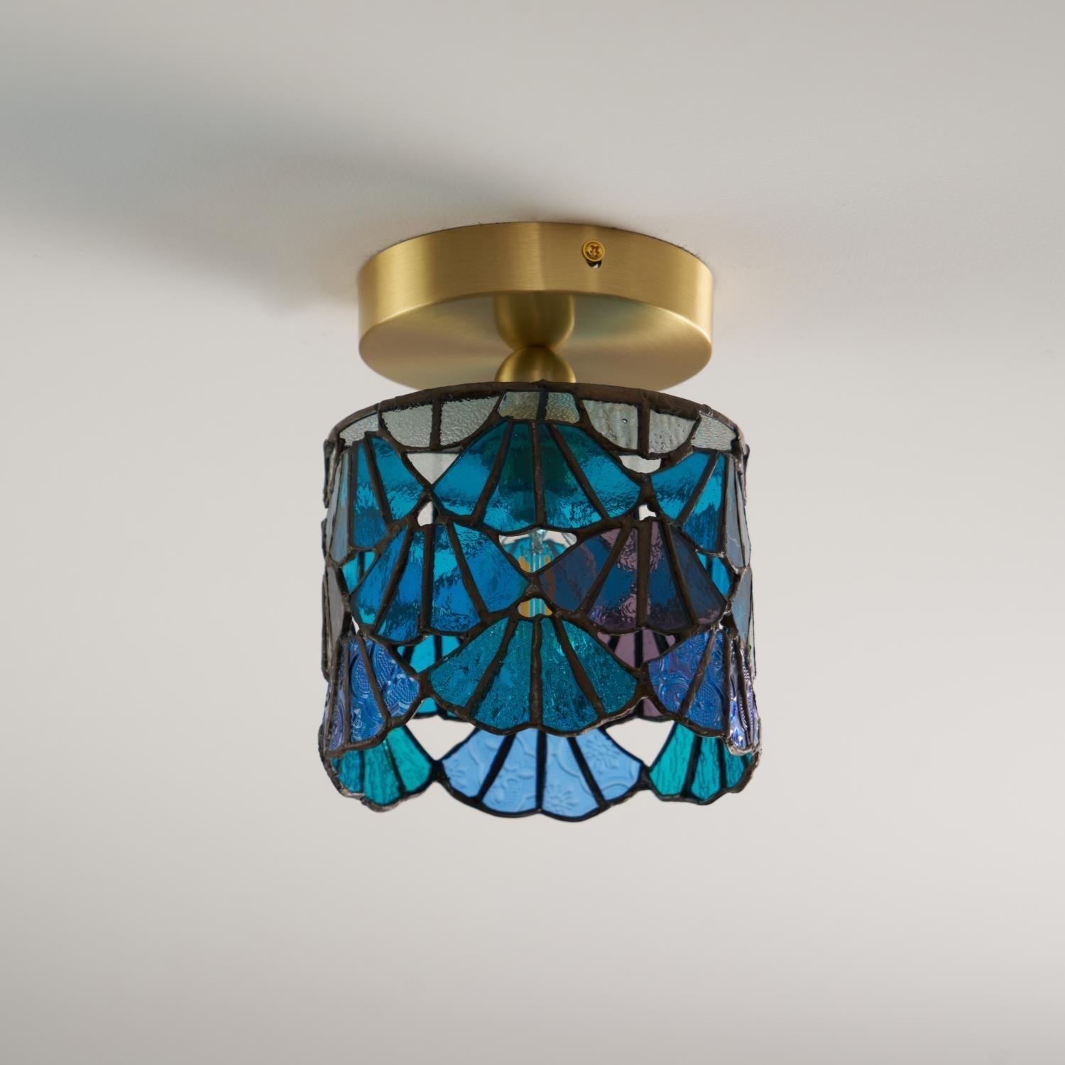 Stained Glass Ceiling Light