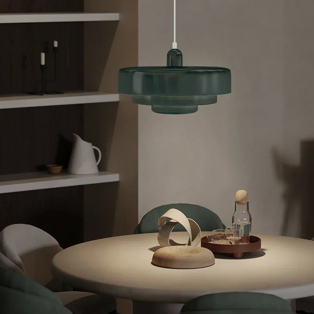 Triple Layer Disc Pendant Light