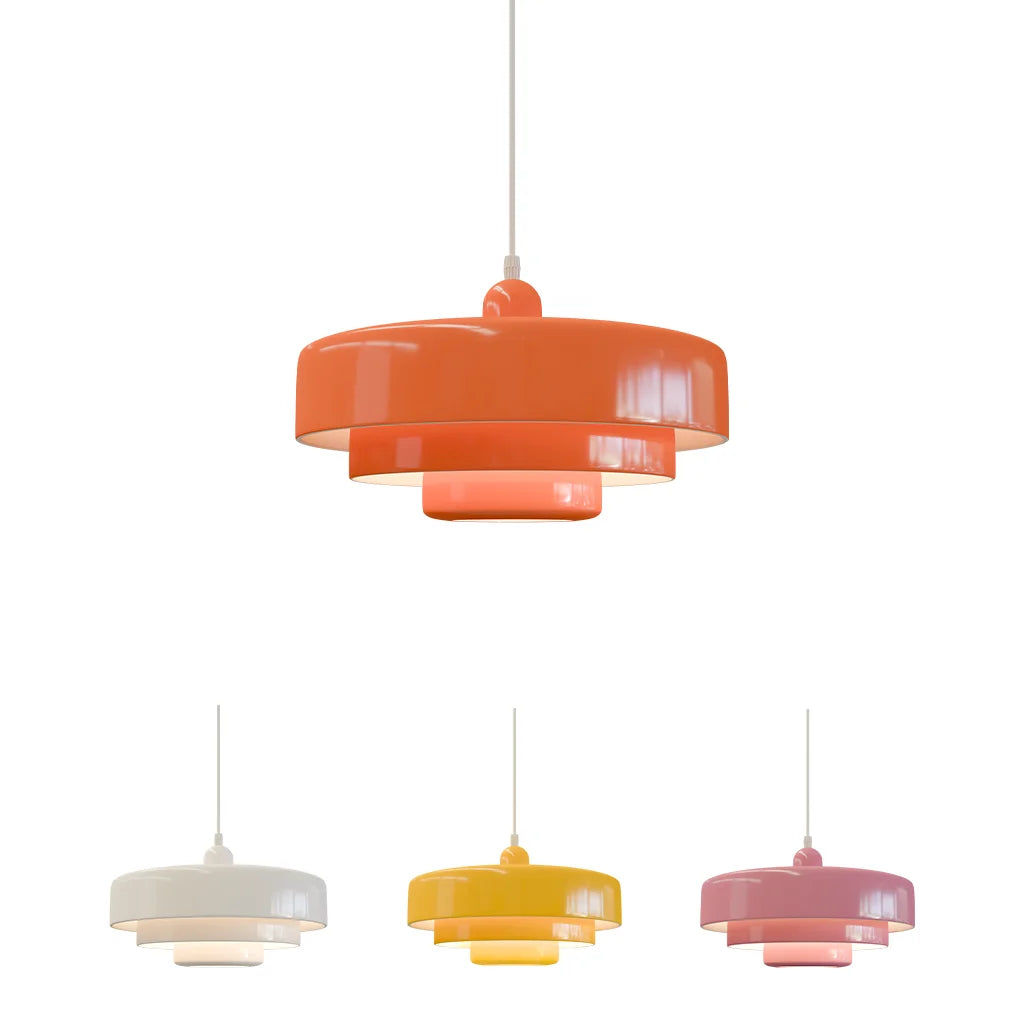 Triple Layer Disc Pendant Light