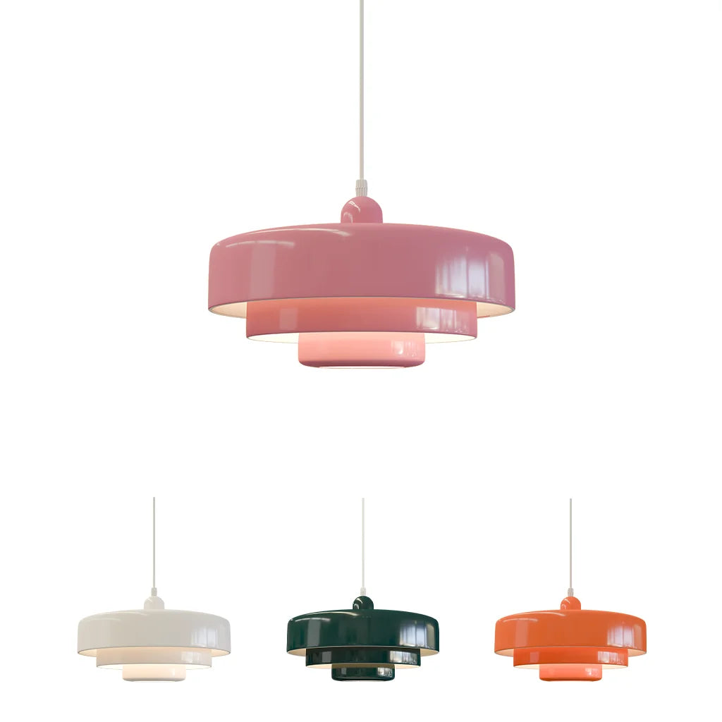Triple Layer Disc Pendant Light