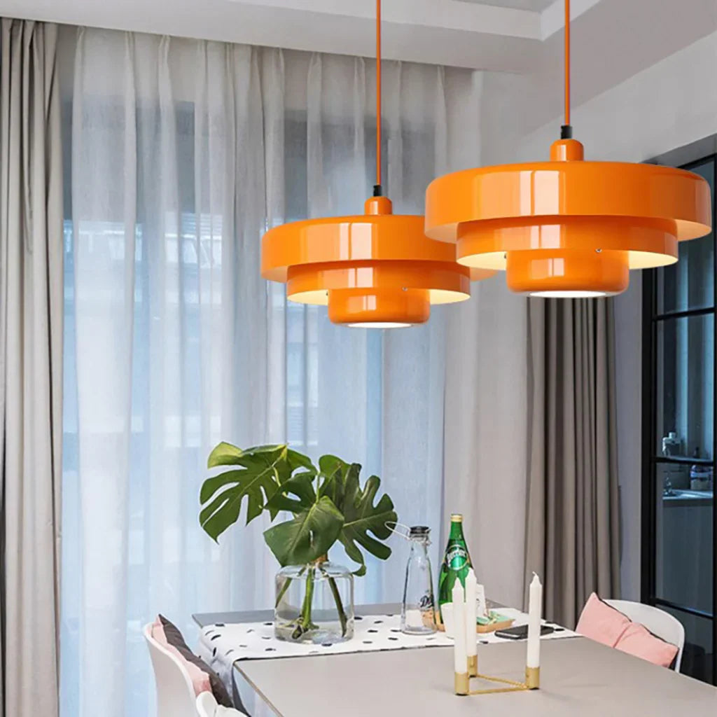 Triple Layer Disc Pendant Light