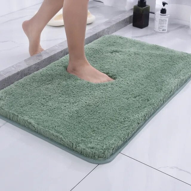 High-Absorbency Bath Mat – Non-Slip Quick-Dry Shower Rug