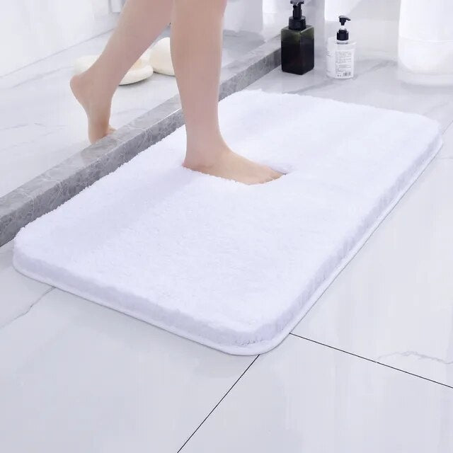 High-Absorbency Bath Mat – Non-Slip Quick-Dry Shower Rug