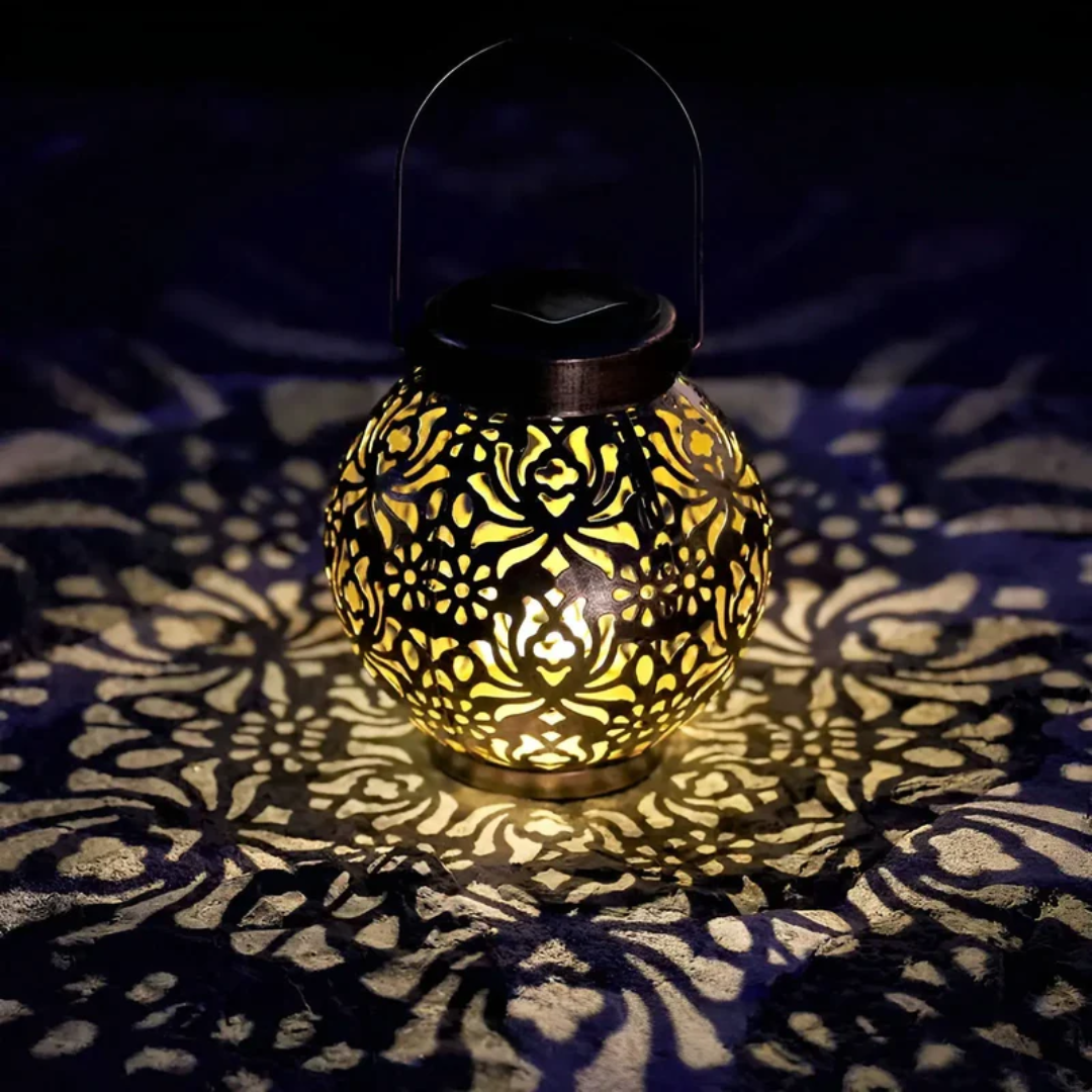 Waterproof LED Outdoor Solar Garden Hanging Lamp