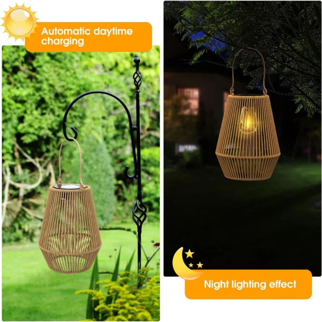 Handmade Waterproof Solar Garden Lantern