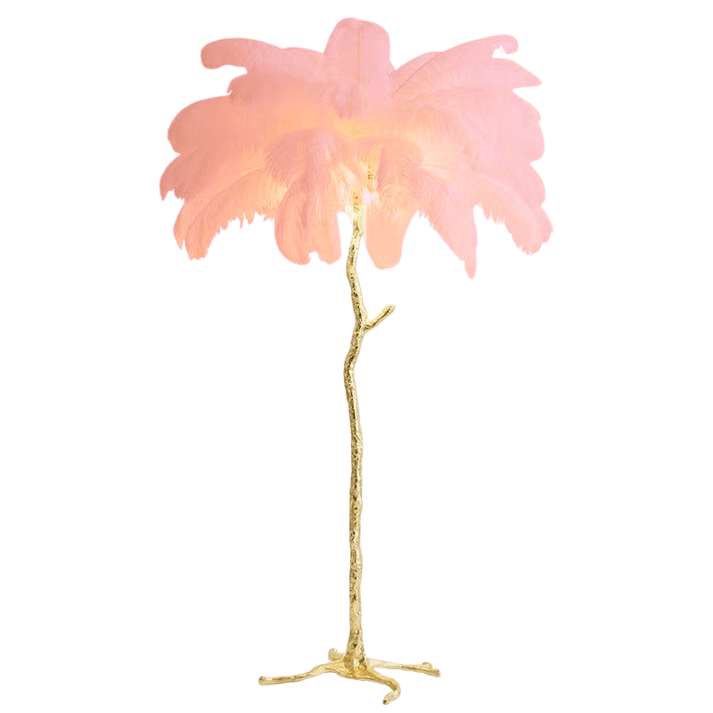 Ostrich Style Floor Lamp - Elegant Standing Light