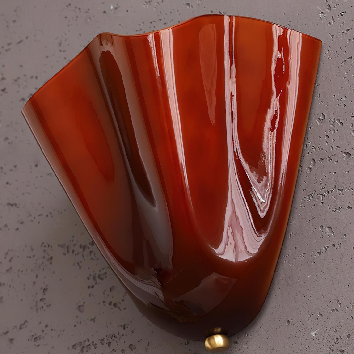 Leaf Wall Lamp - Decorative Botanical Metal Sconce