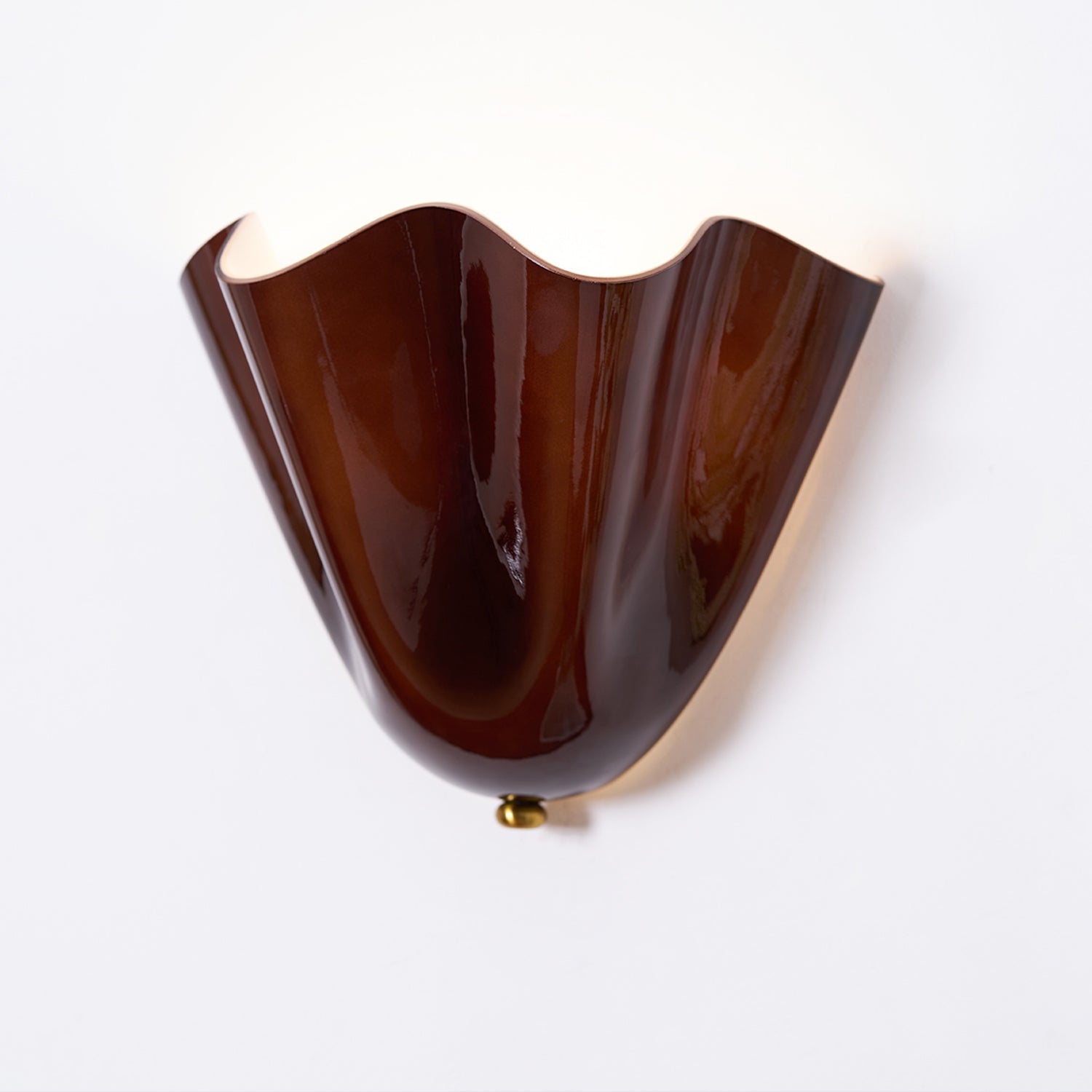 Leaf Wall Lamp - Decorative Botanical Metal Sconce