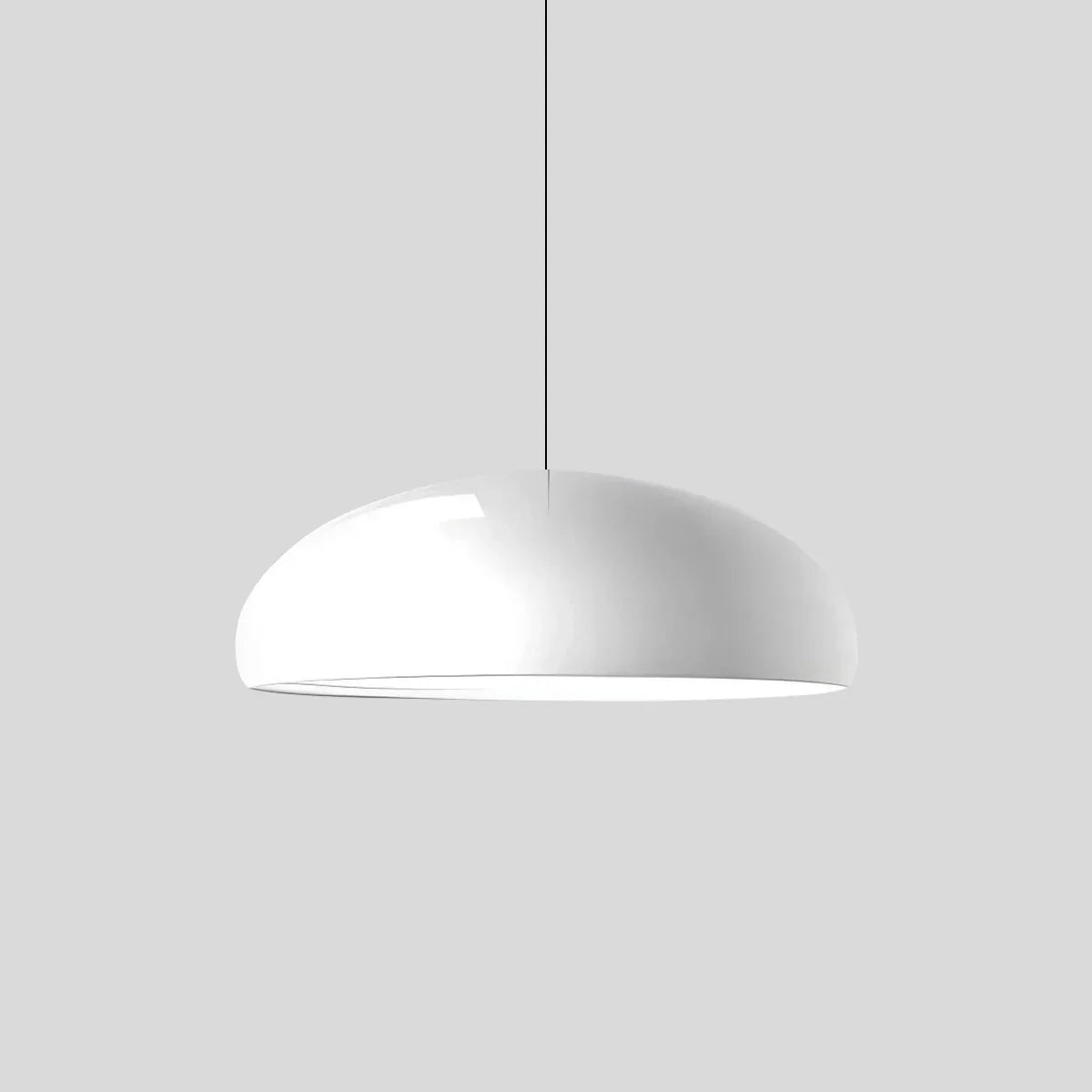 Minimalist Sleek Pendant Lamp - Contemporary Round Ceiling Light