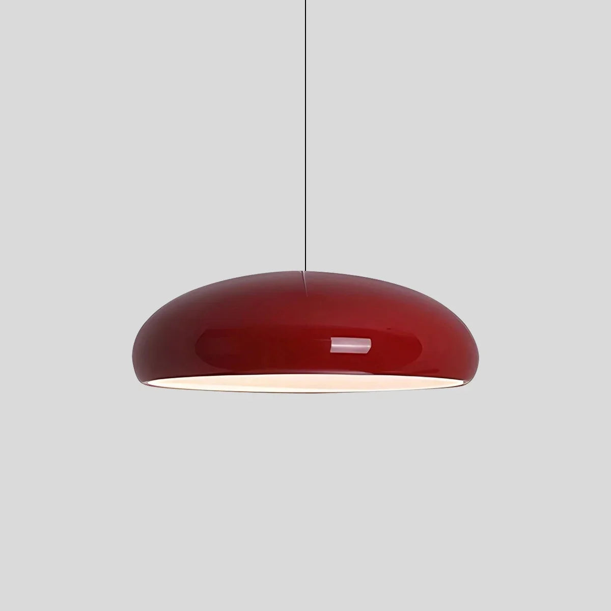 Minimalist Sleek Pendant Lamp - Contemporary Round Ceiling Light