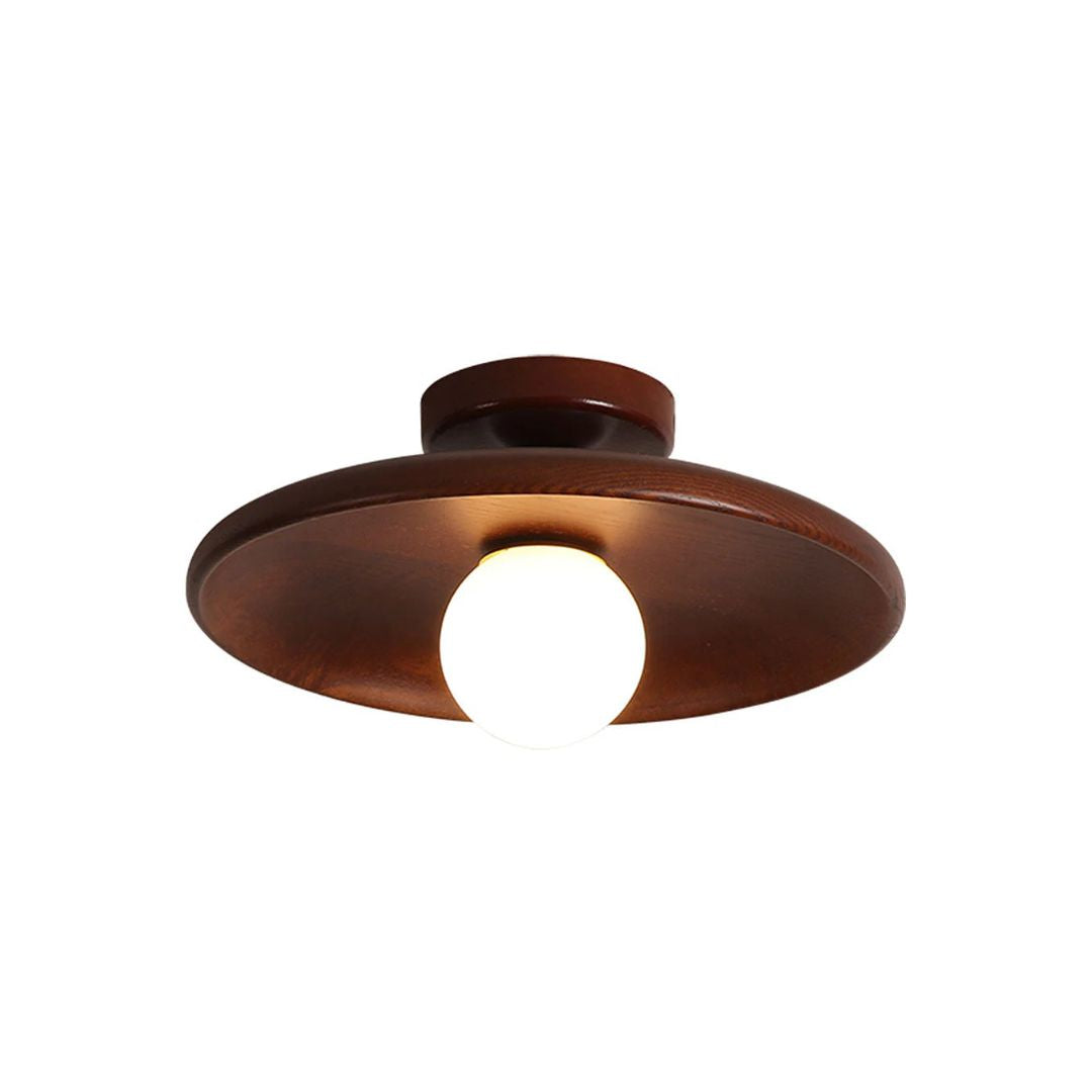 Circular Flush Mount Ceiling Light – Integrated LED Home Luminaire