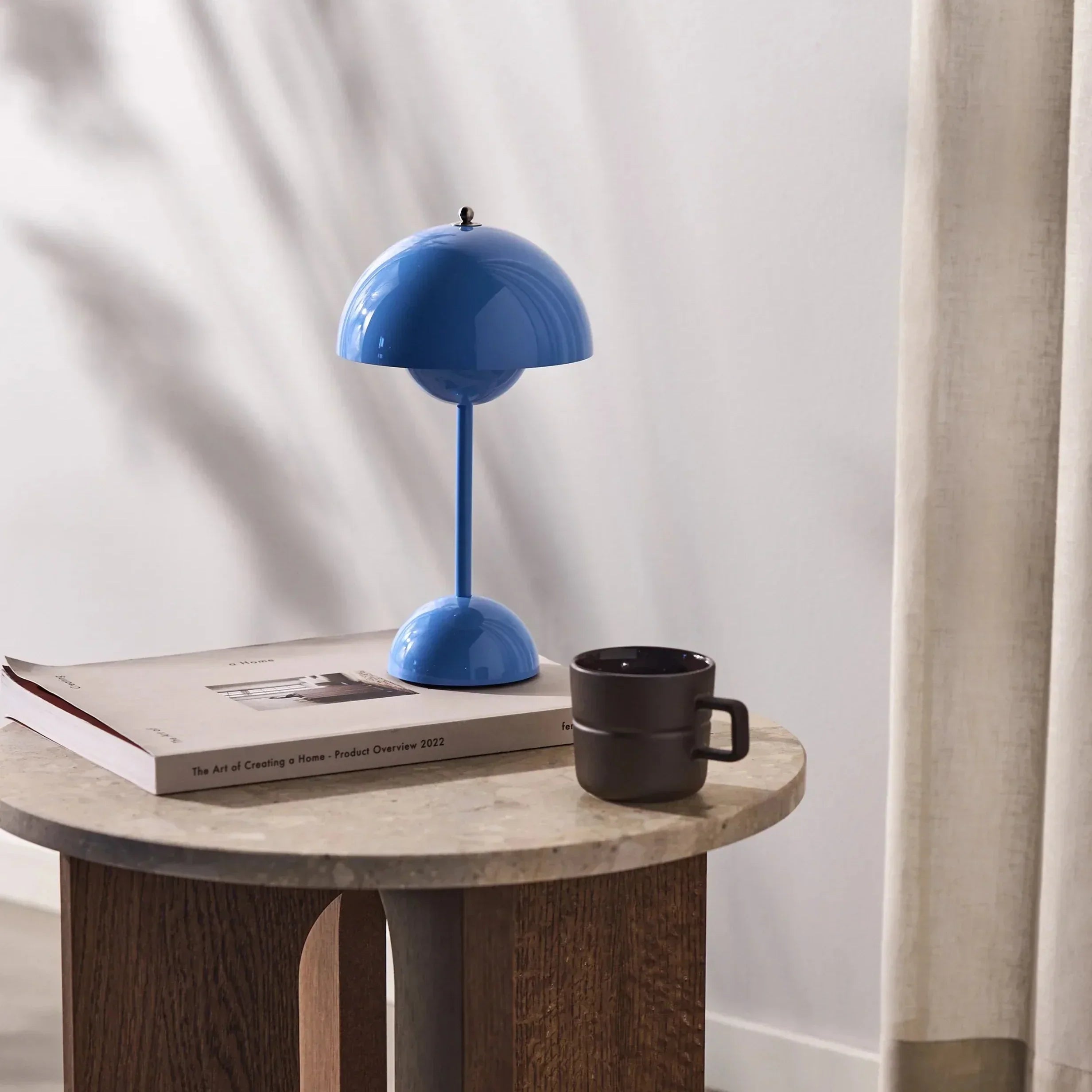 Dome Table Lamp - Minimalist Mushroom Silhouette Light