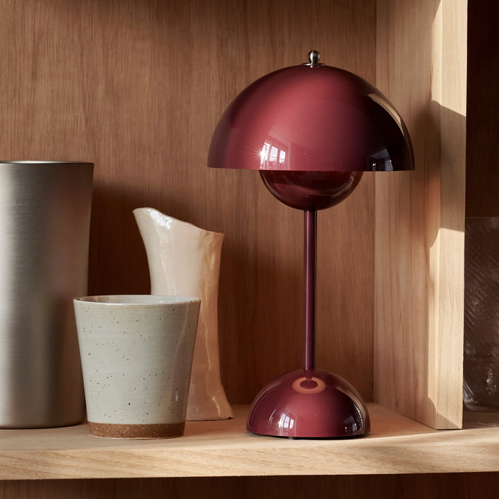 Dome Table Lamp - Minimalist Mushroom Silhouette Light