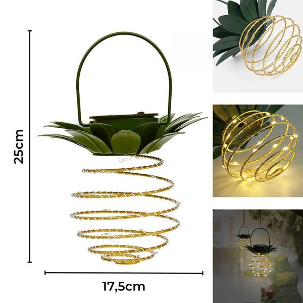 Pineapple Solar Outdoor Lamp