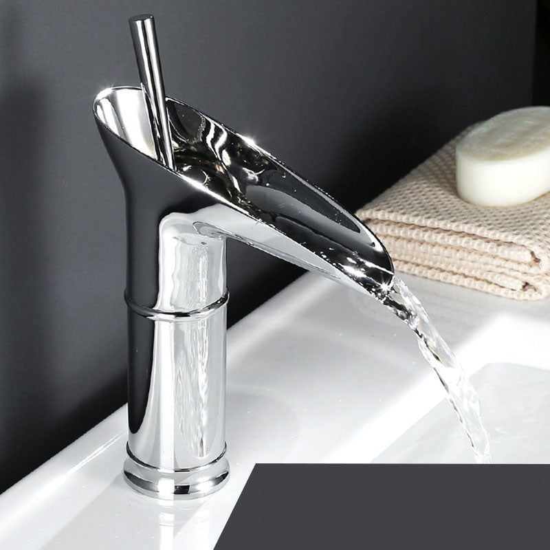 Single Lever Retro Waterfall Tap for Modern Basin