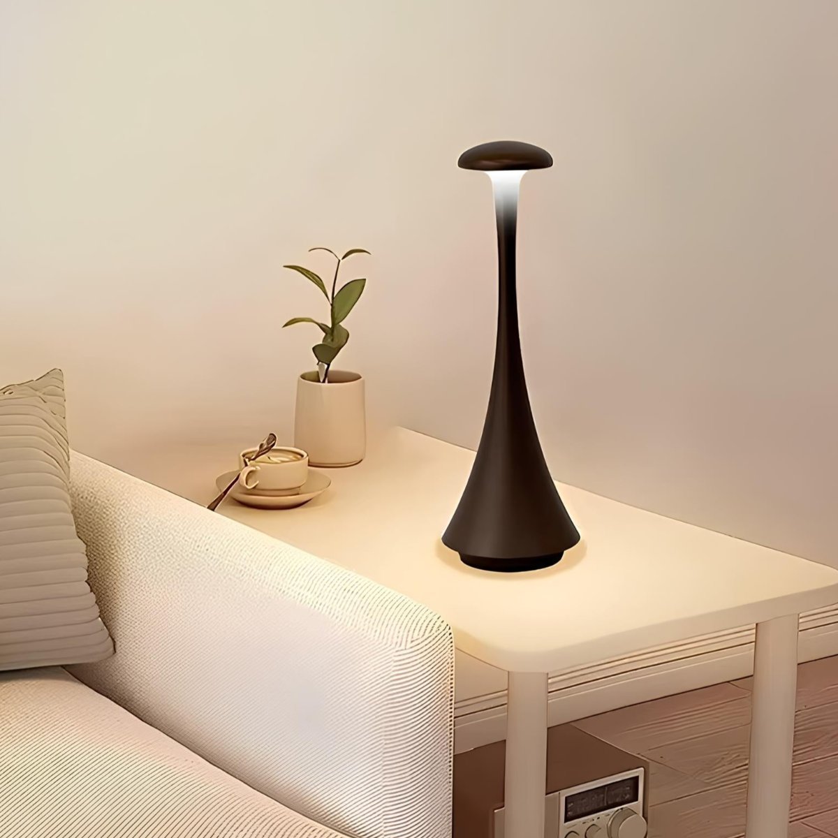 Minimalist Table Lamp - Modern Bedside Nightstand Light