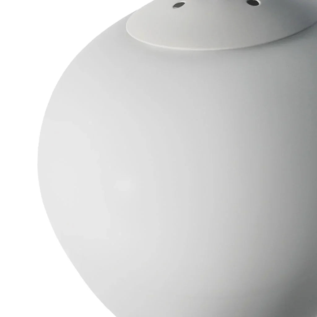 White Pebble Pendant Light