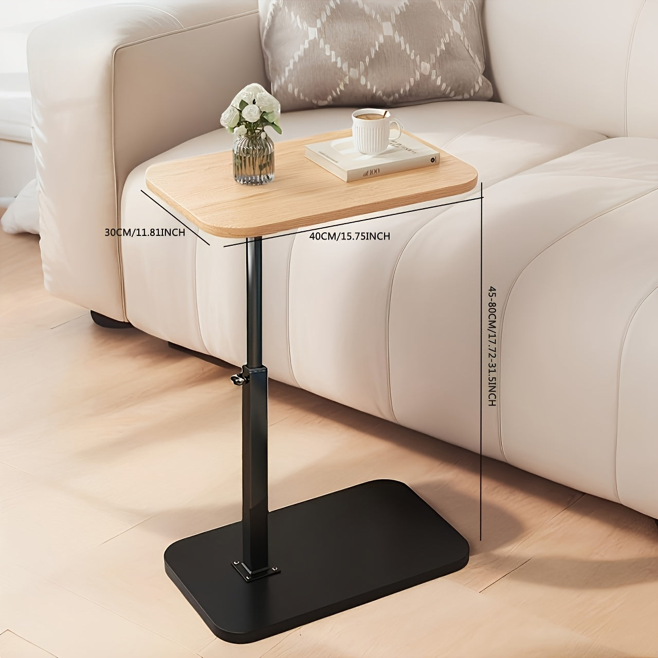 Adjustable Side Table Modern Design