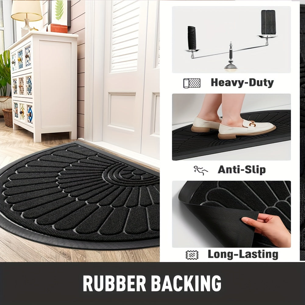 Sustainable Rubber Door Mat Non-Slip for Indoor and Outdoor