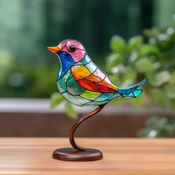 Handmade Bird Art Statue