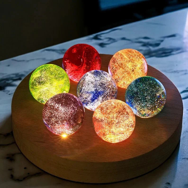 Glass LED Spheres